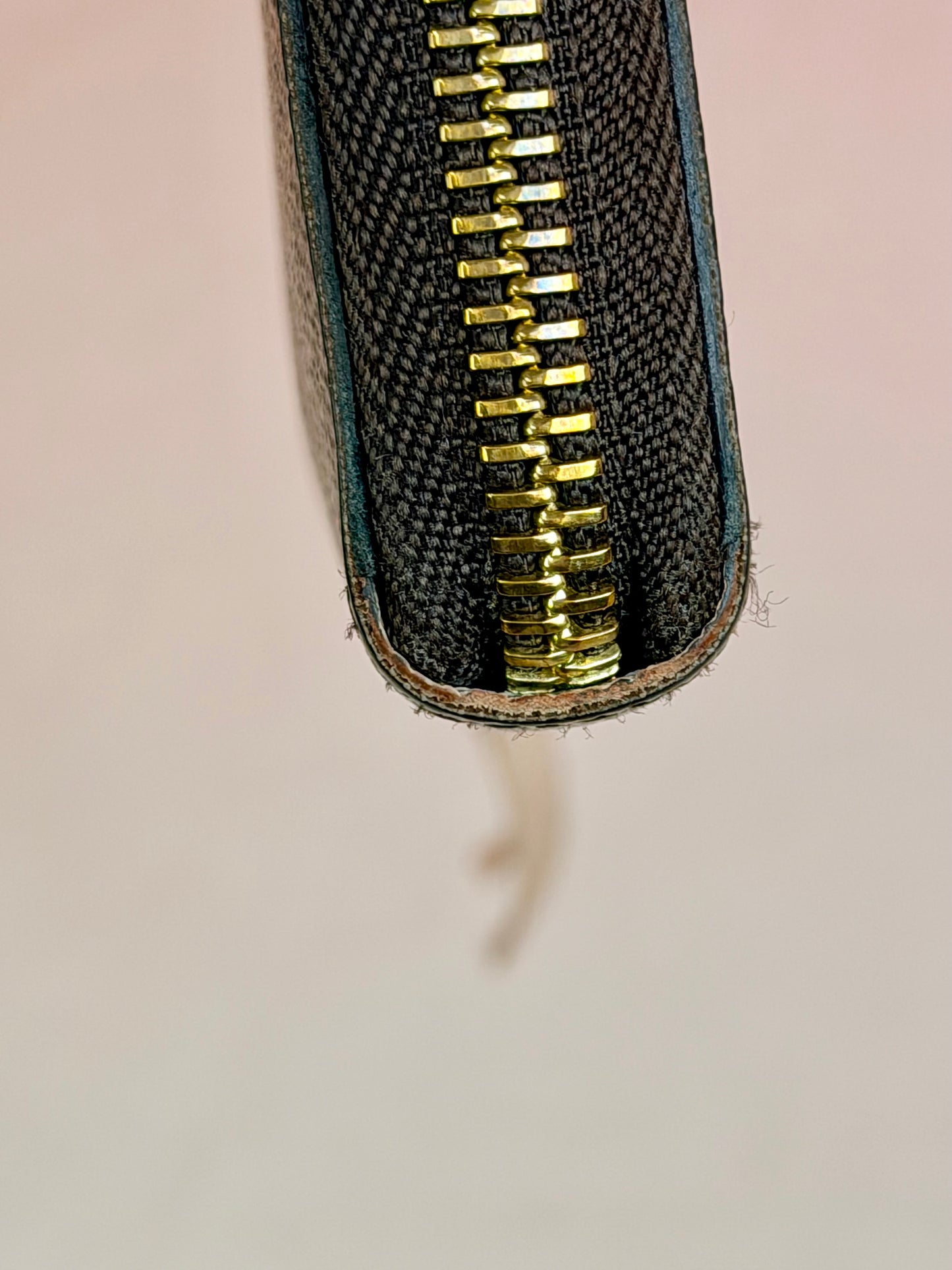 Louis Vuitton Clemence Wallet in Mono/Rose