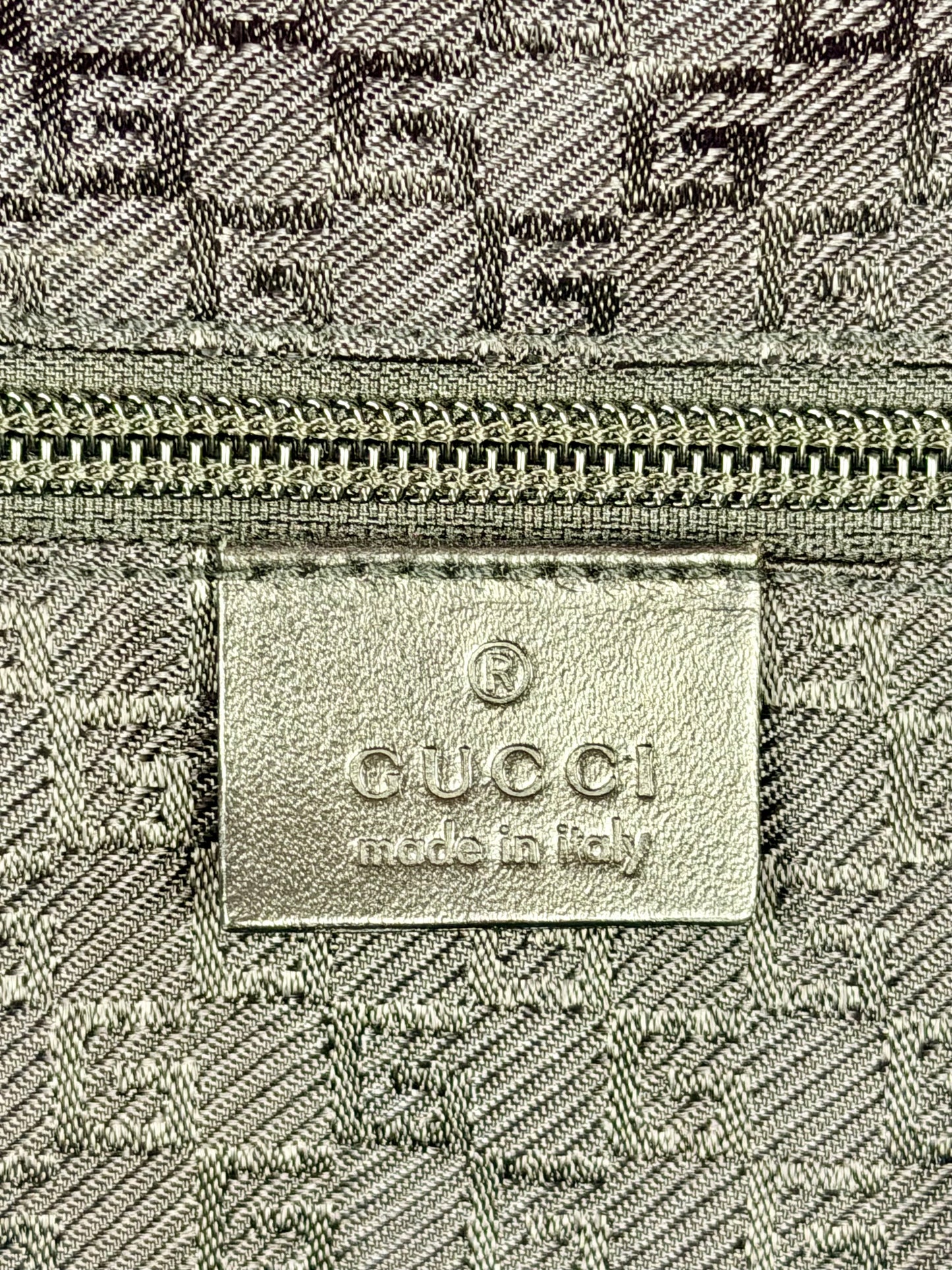 Gucci Black Nylon Duffle