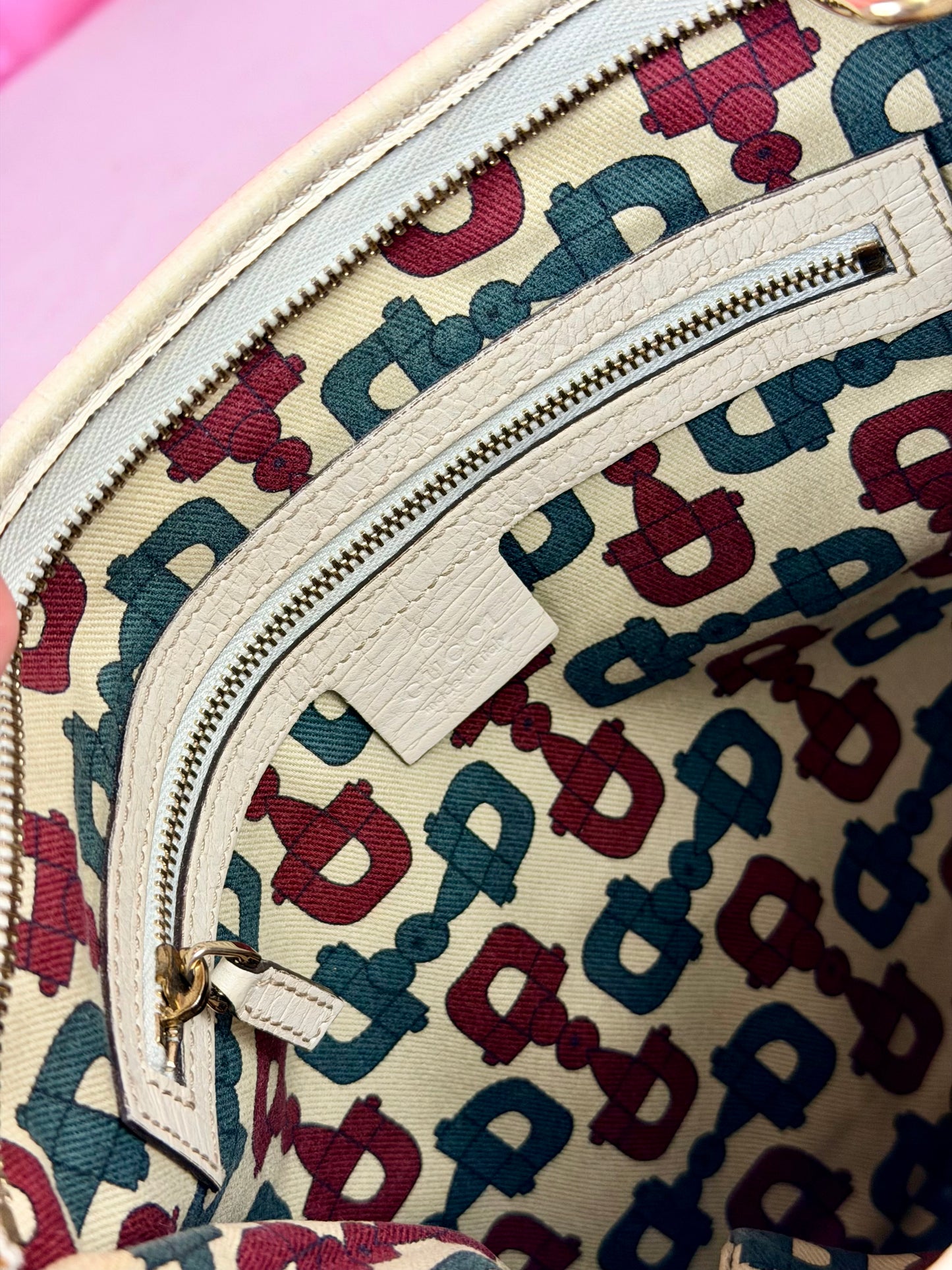 White Sherry Line Crossbody