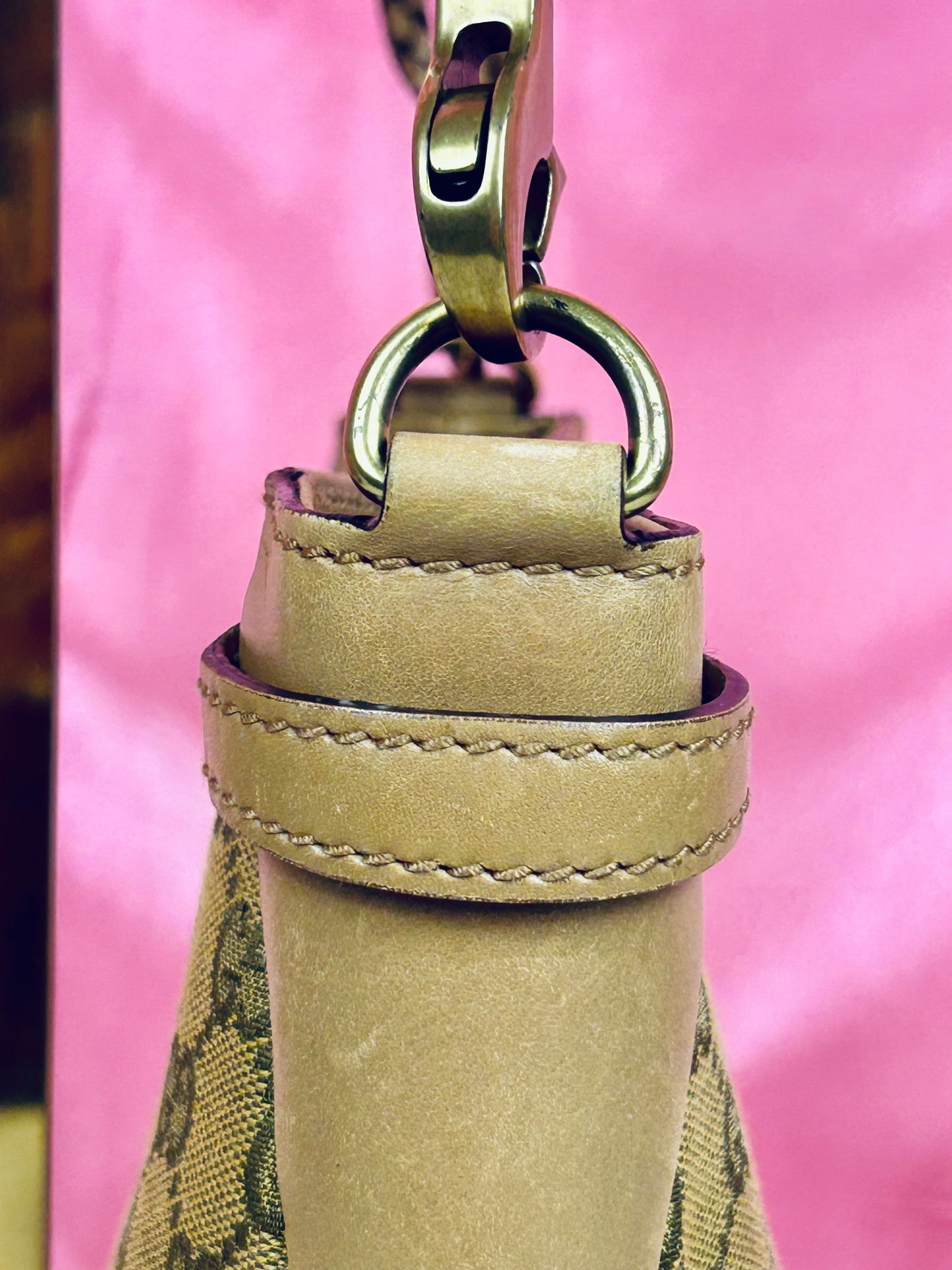 Braided Gucci Shoulder Bag