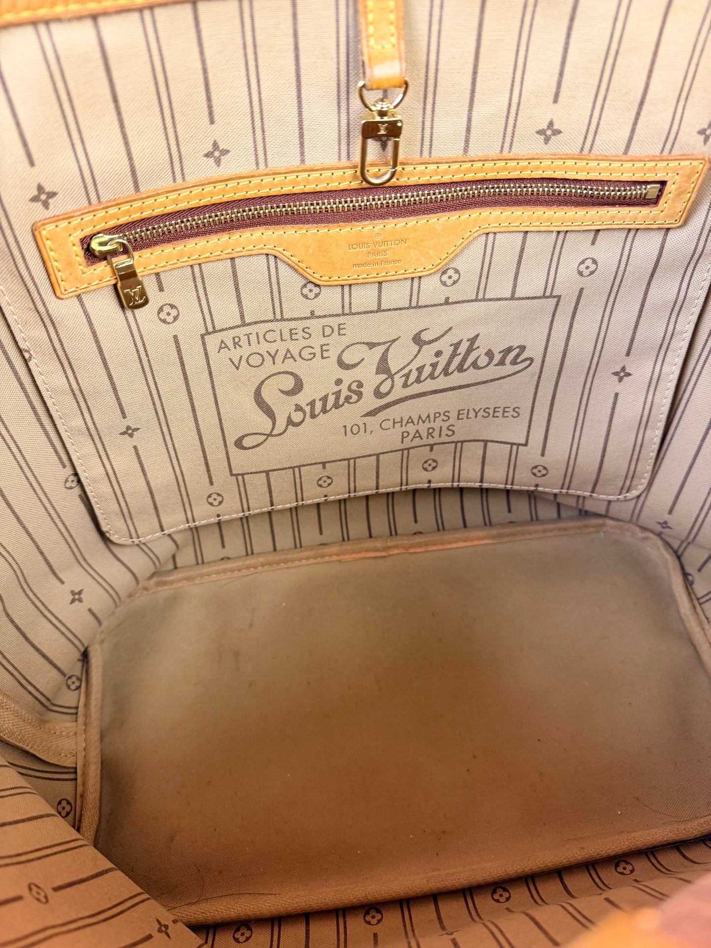 Neverfull MM Monogram/Beige
