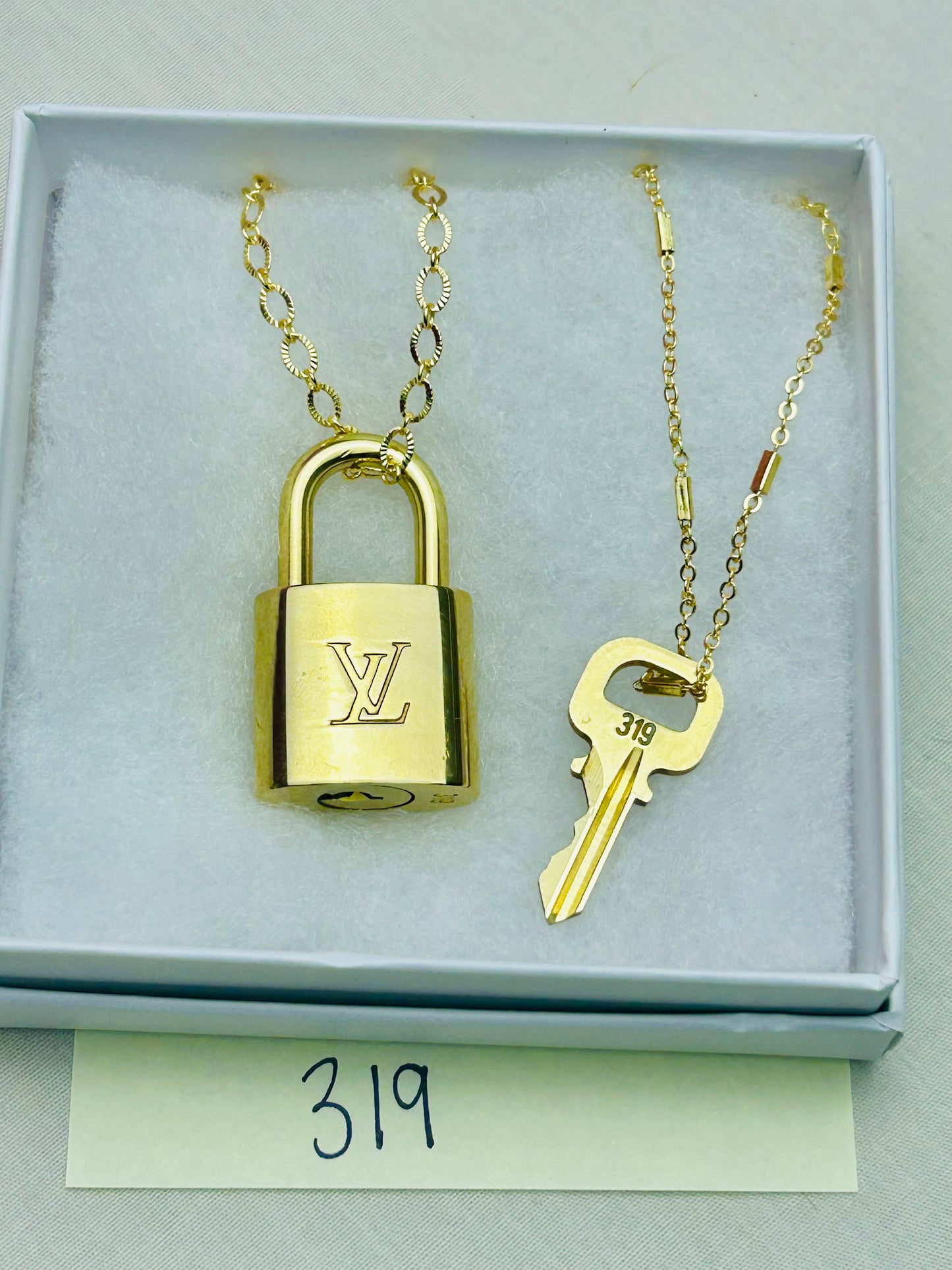 Lock and Key Necklaces
