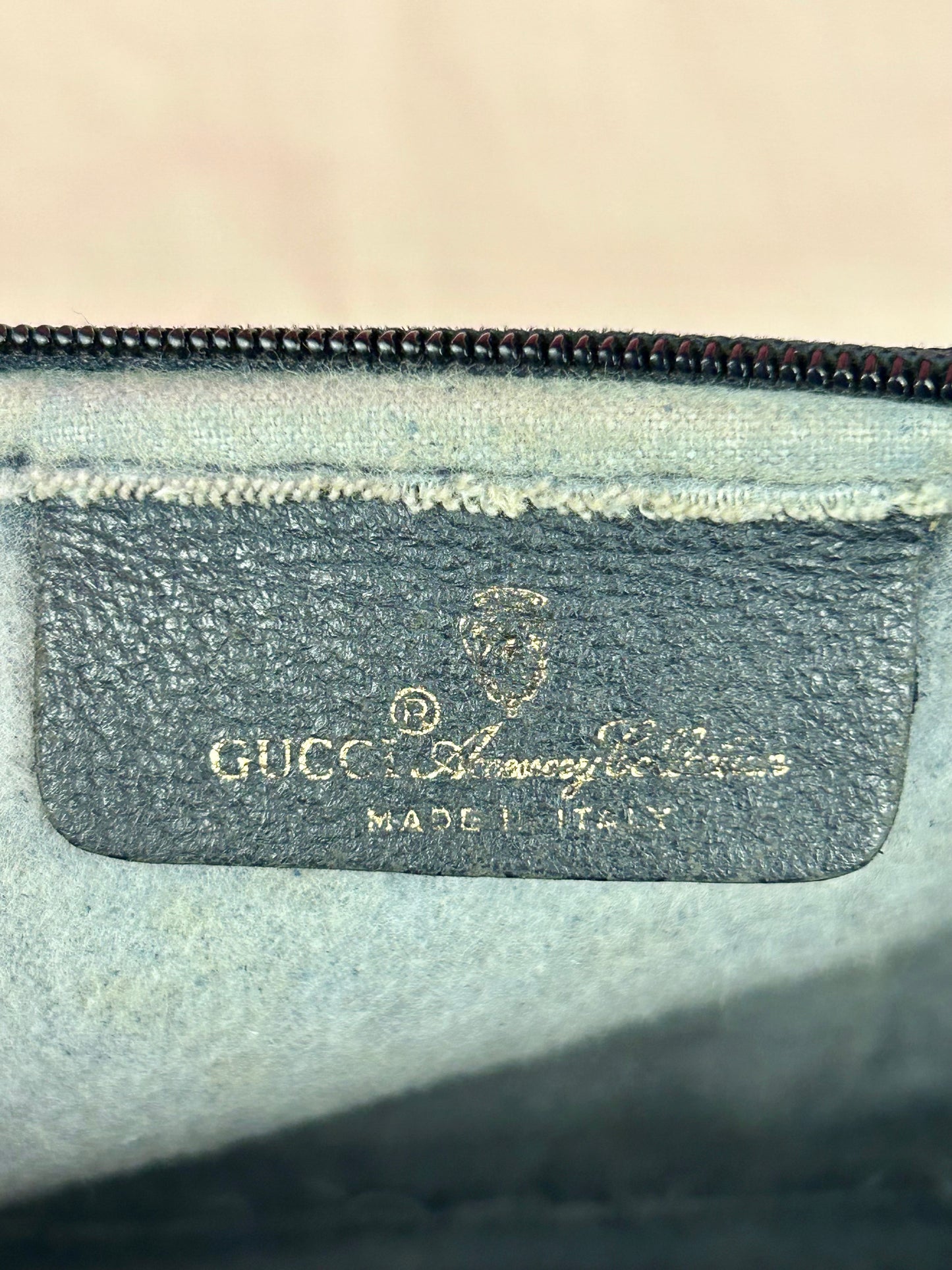 Small Navy Gucci Supreme