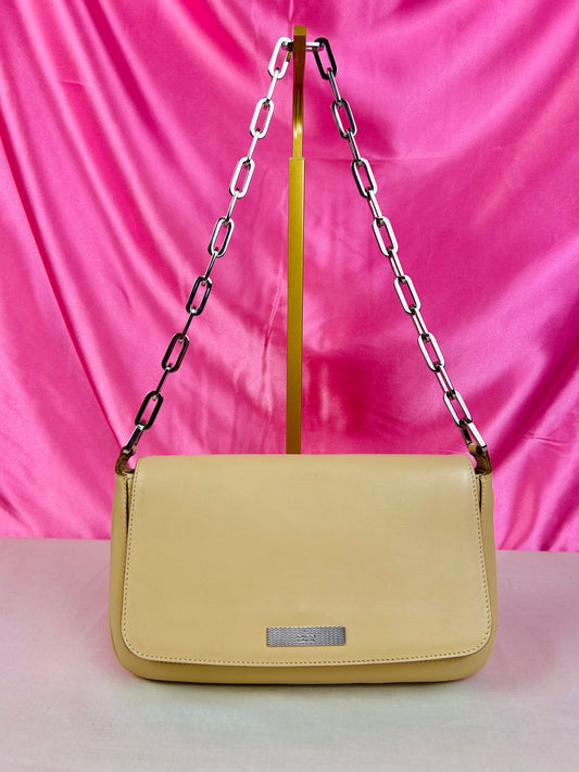 Gucci Beige Chain Shoulder Bag