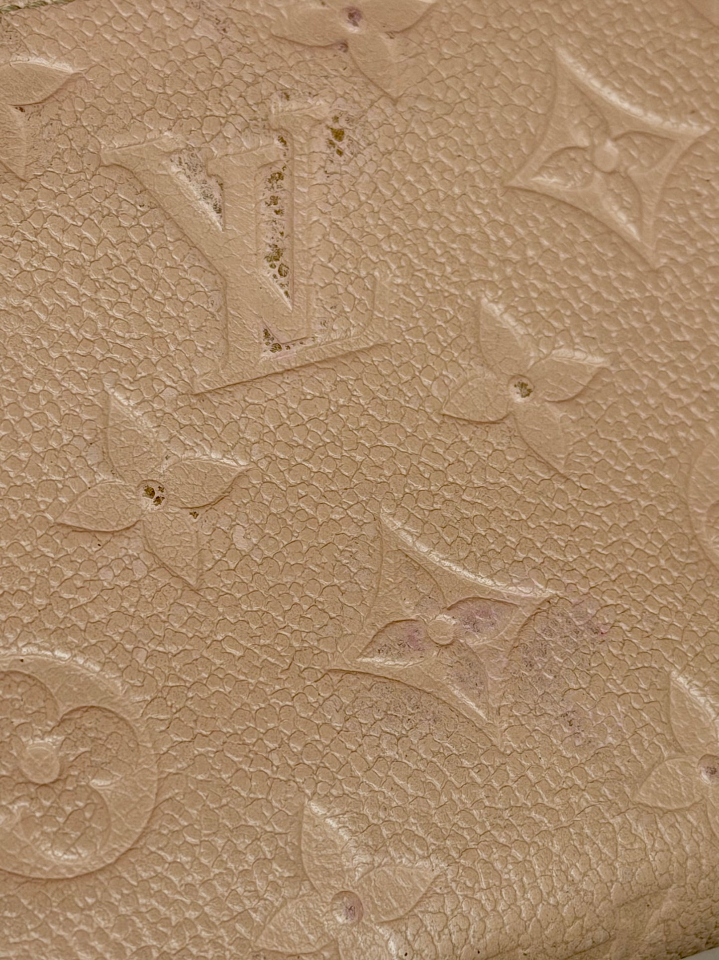 Rose Zippy Empreinte Wallet