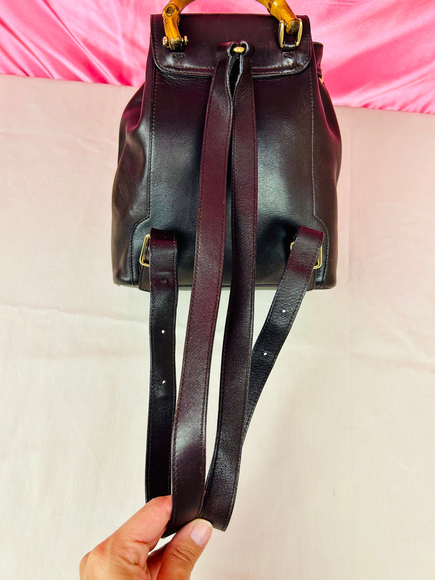 Mini Brown Gucci Backpack