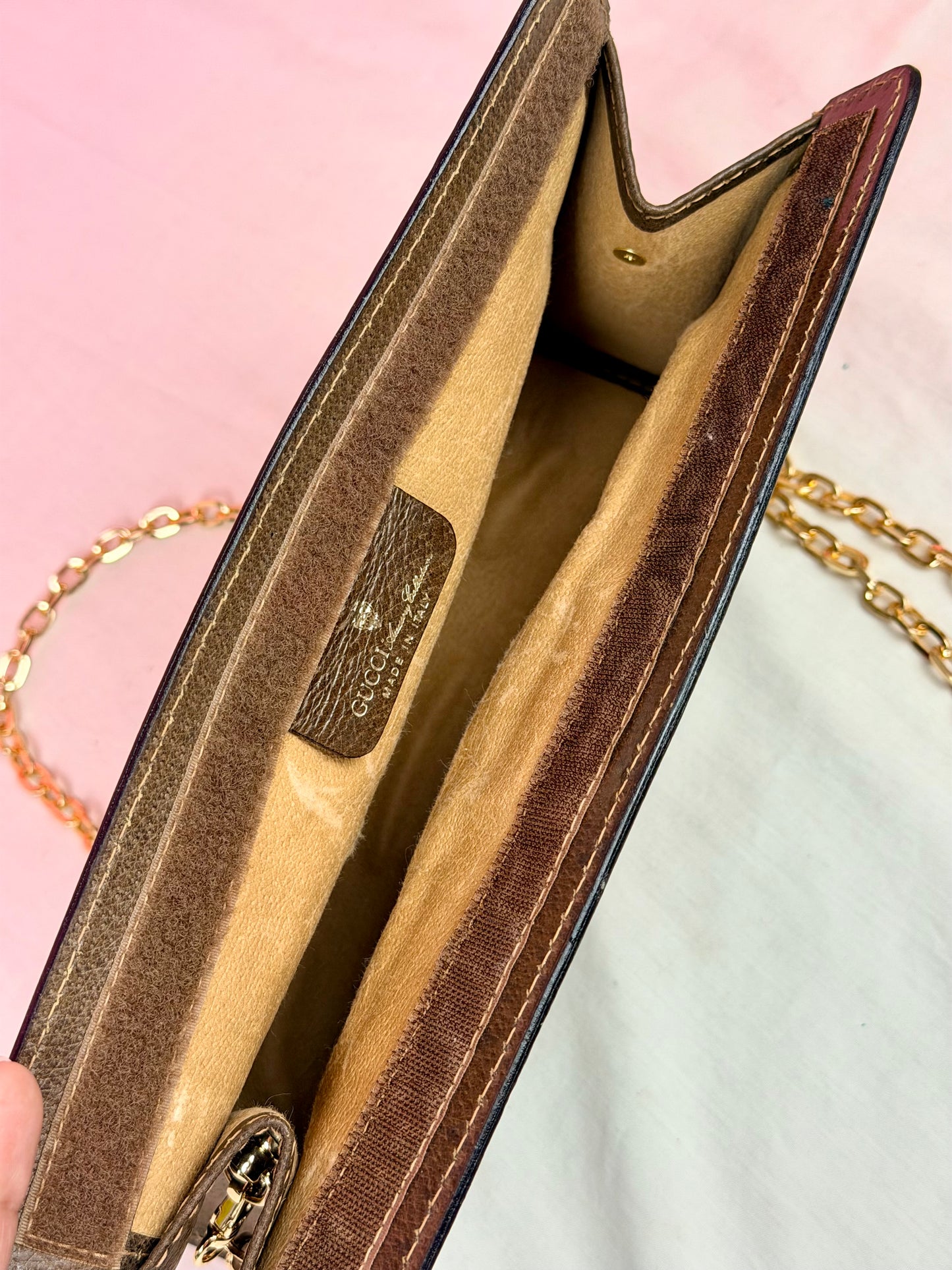 Sherry Line Clutch on Chain