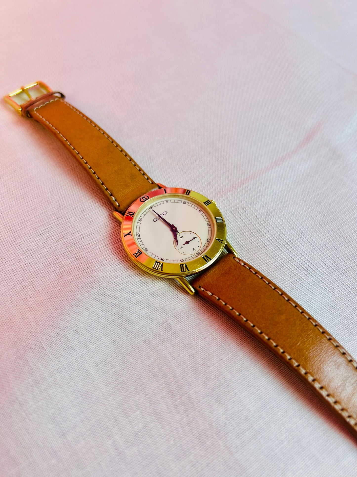 Gucci Vintage Leather Watch
