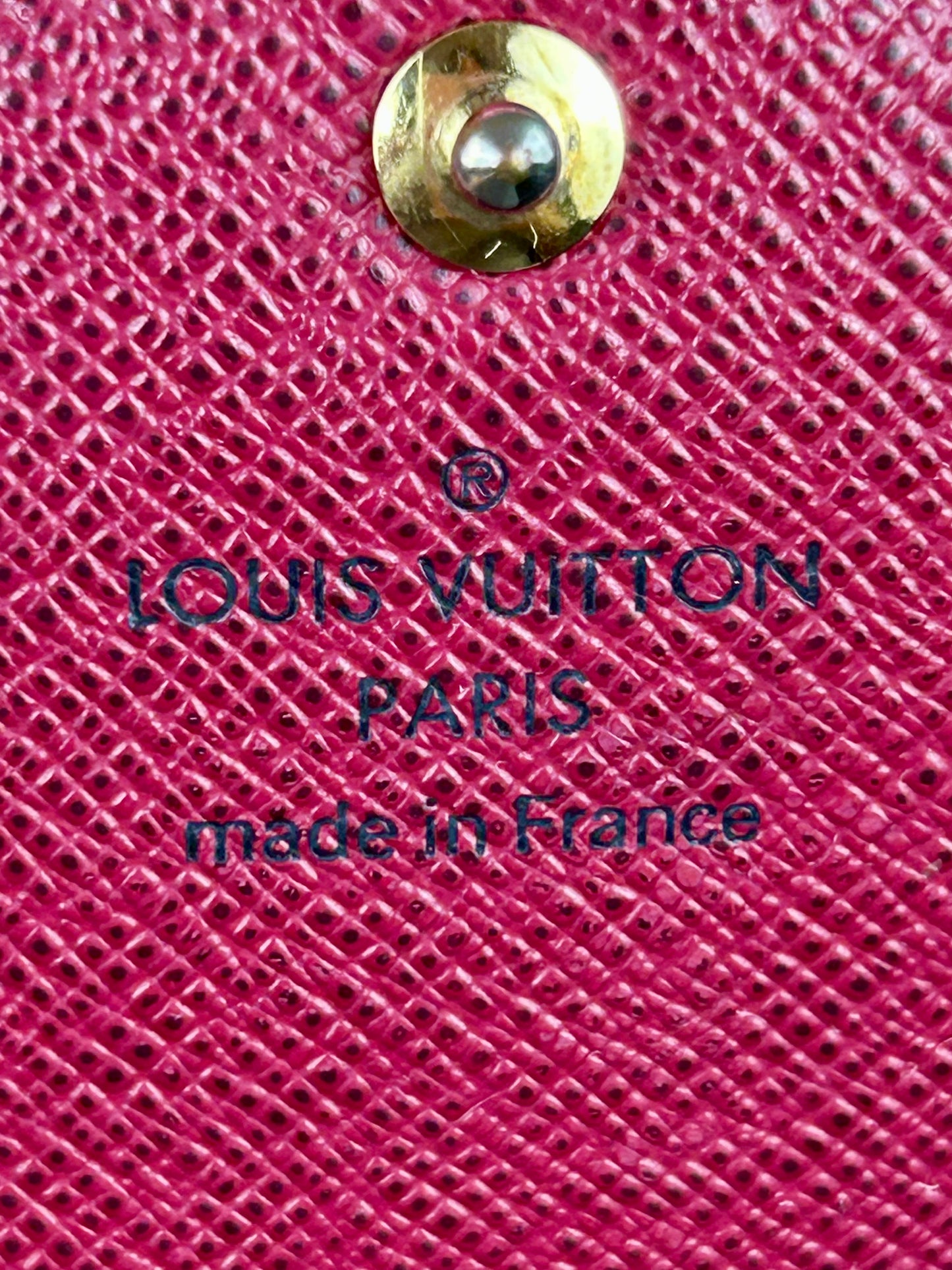 Louis Vuitton Sarah Wallet Monogram/Berry