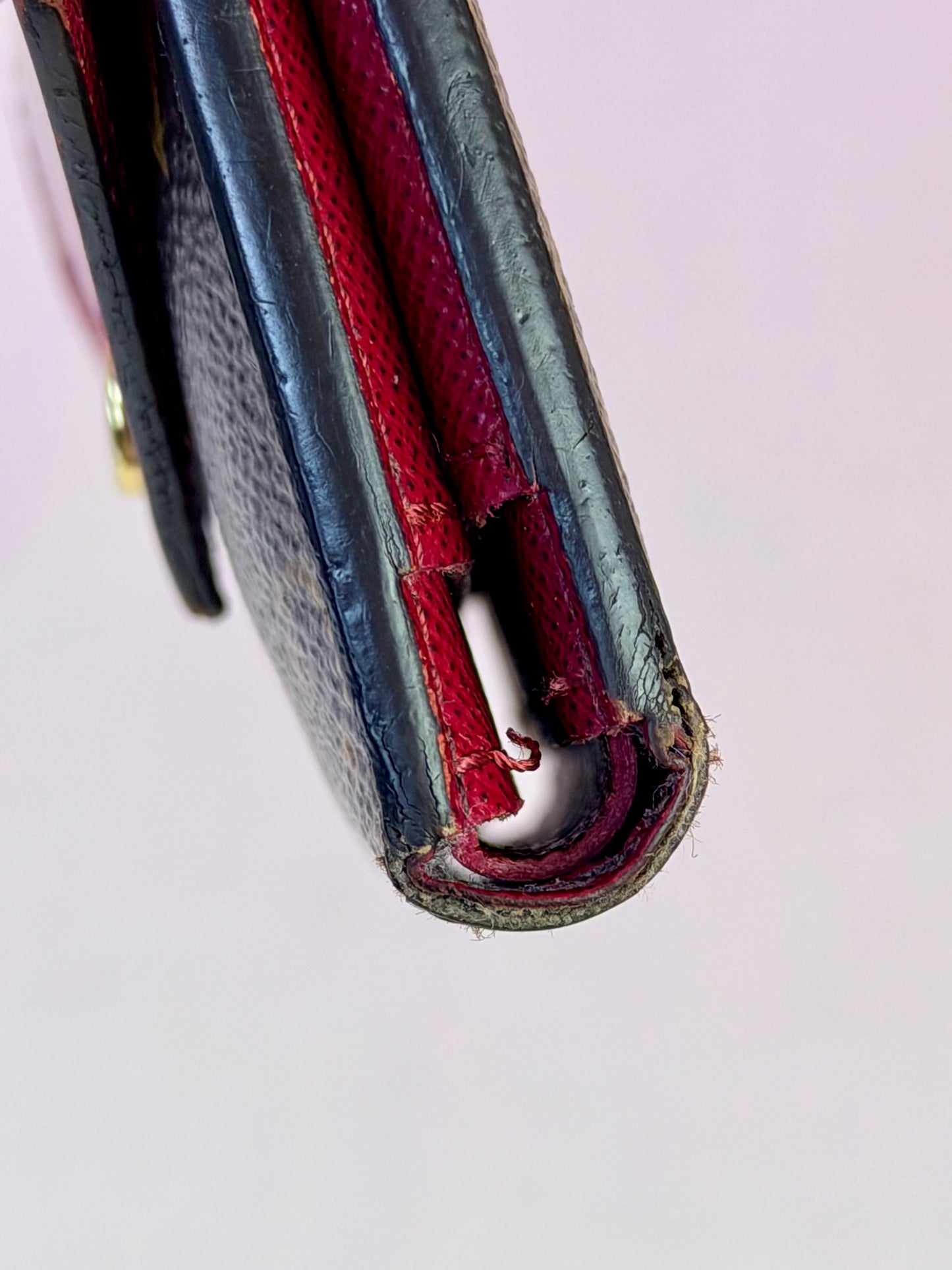 Zoe Wallet in Mono/Berry