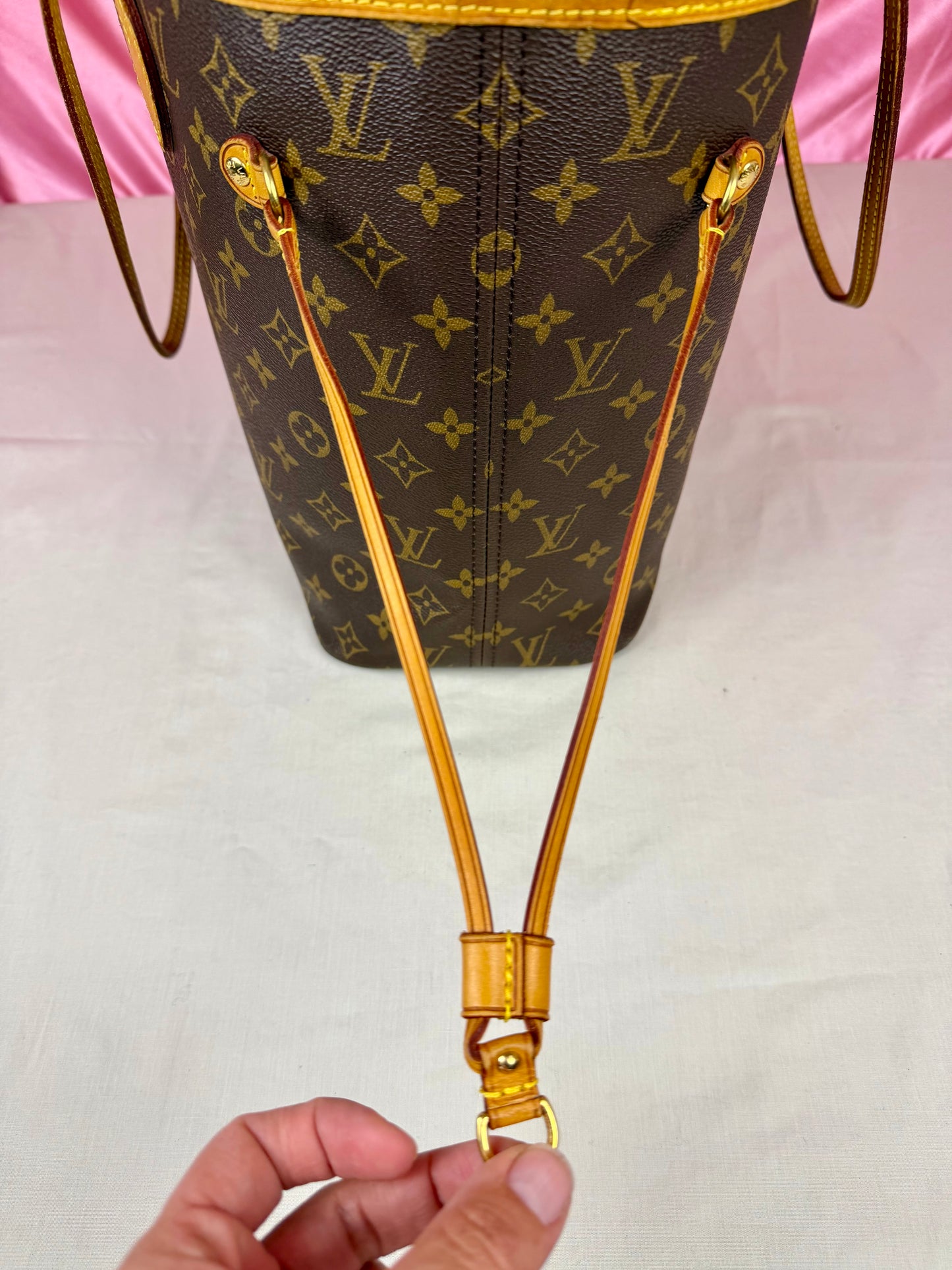 Neverfull MM in Monogram/Beige