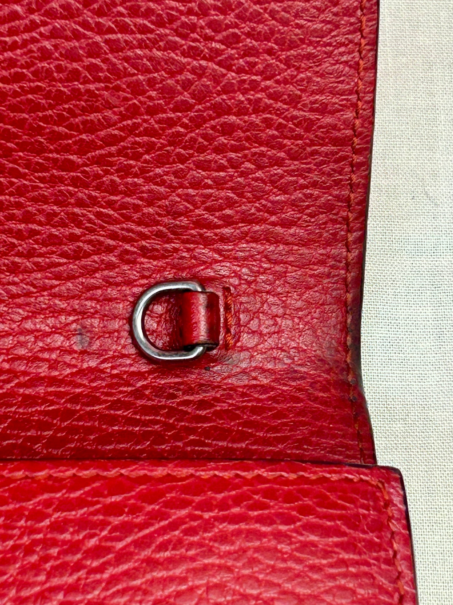 Gucci Red Dionysus Mini Chain Wallet