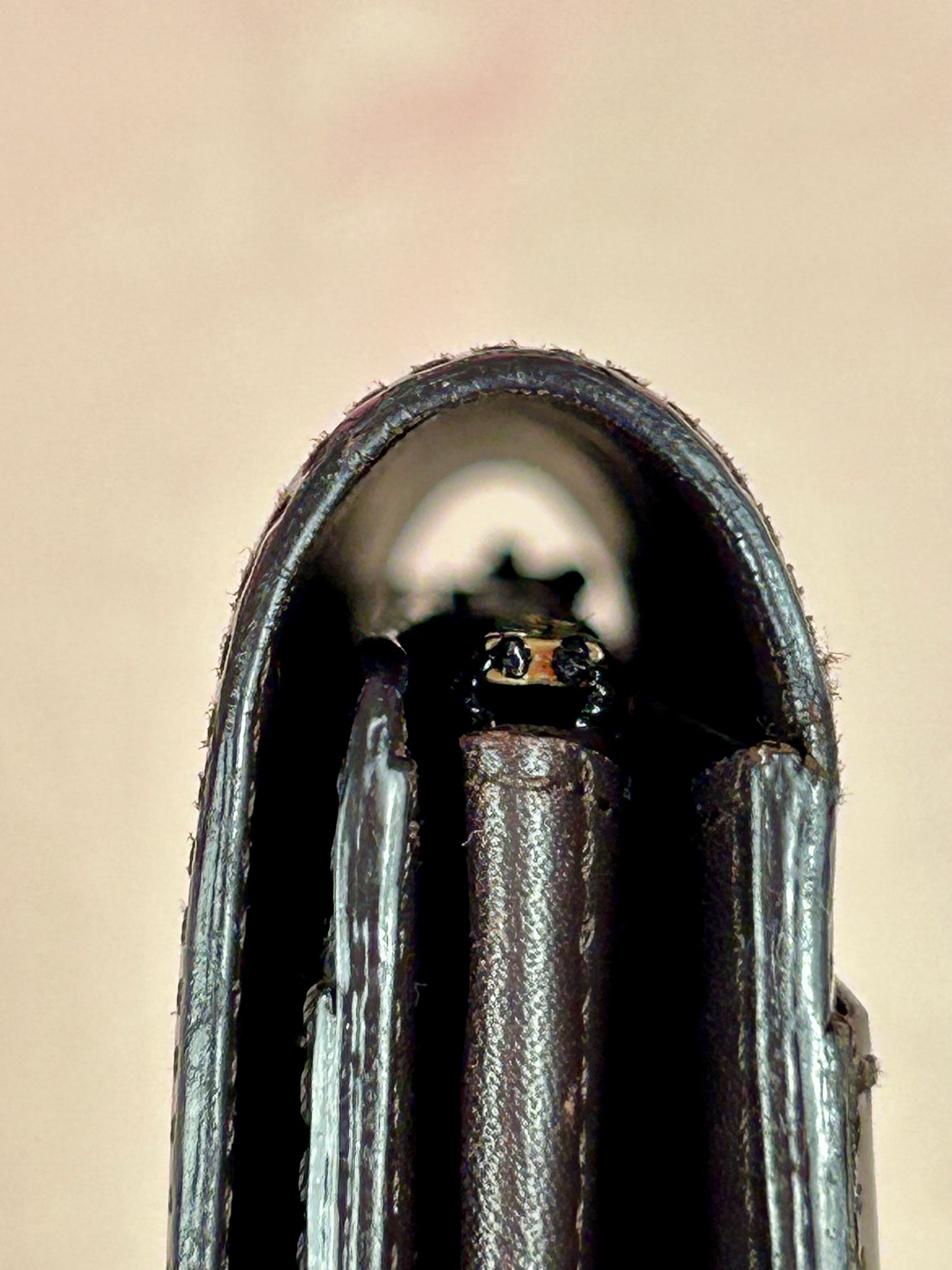 Dark Plum Vernis Sarah Wallet