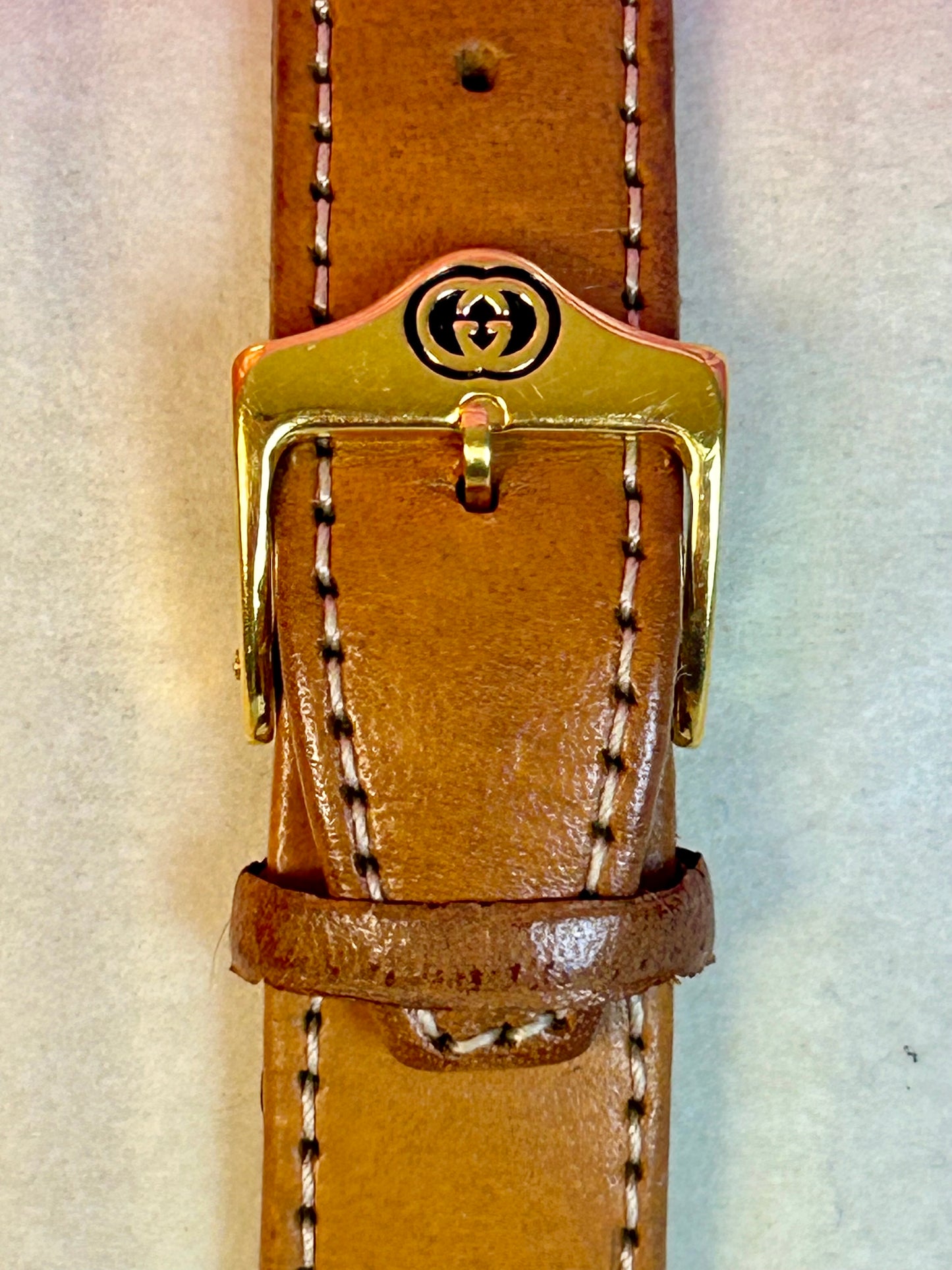 Gucci Vintage Leather Watch