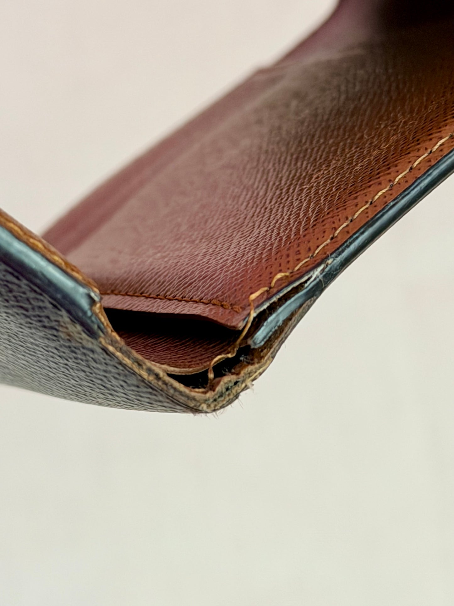 Victorine Compact Wallet in Monogram/Brown