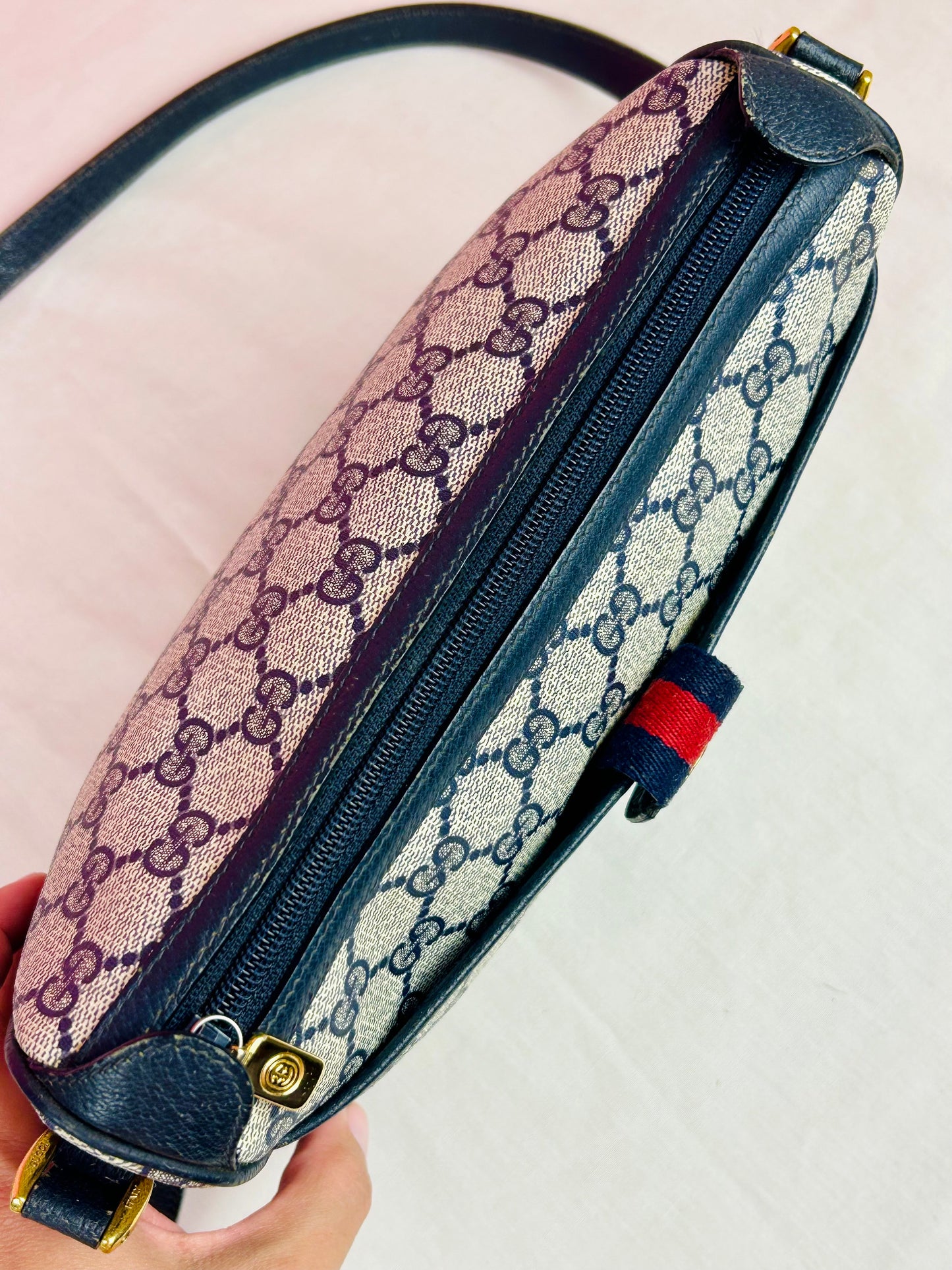 Navy Medium Sherry Line