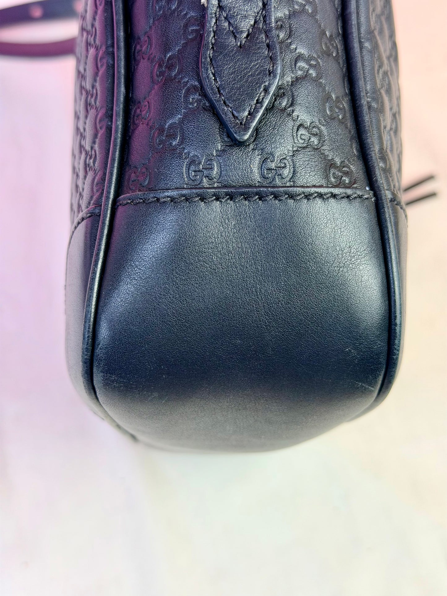 Black MicroGuccissima Bree