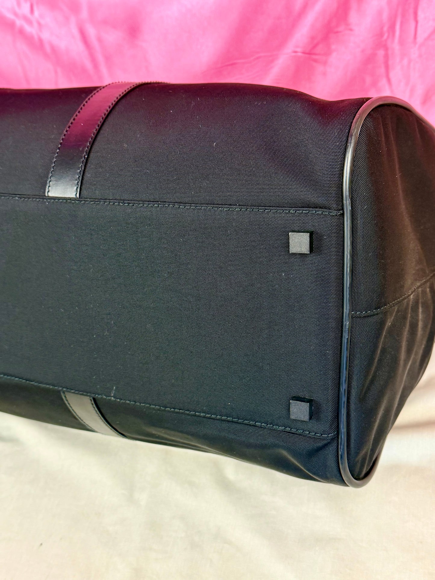 Gucci Black Nylon Duffle