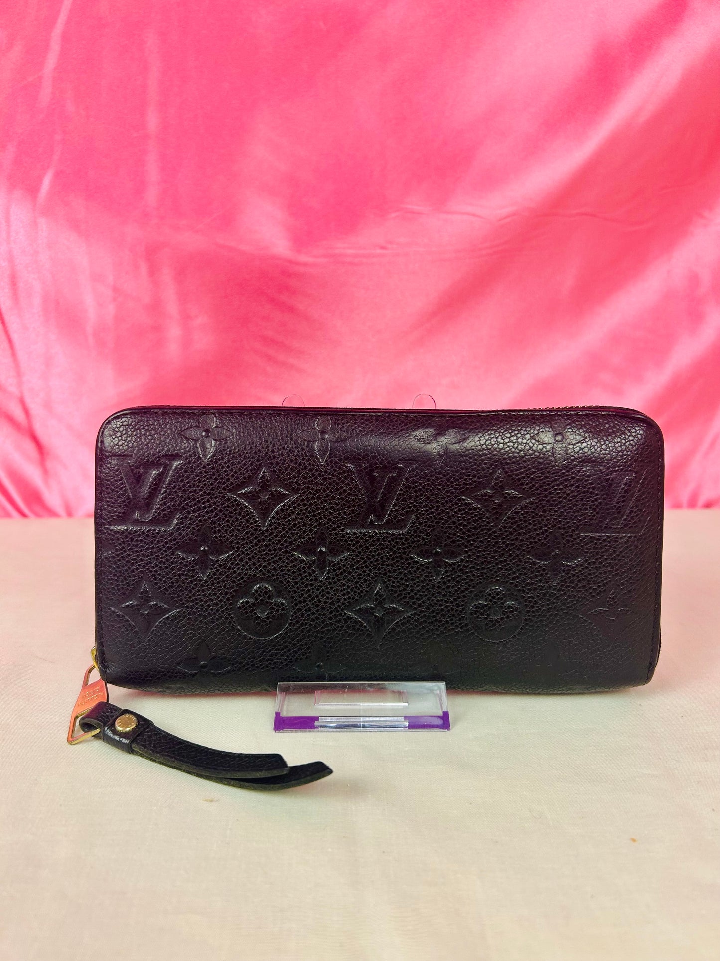 Black Empreinte Zippy Wallet