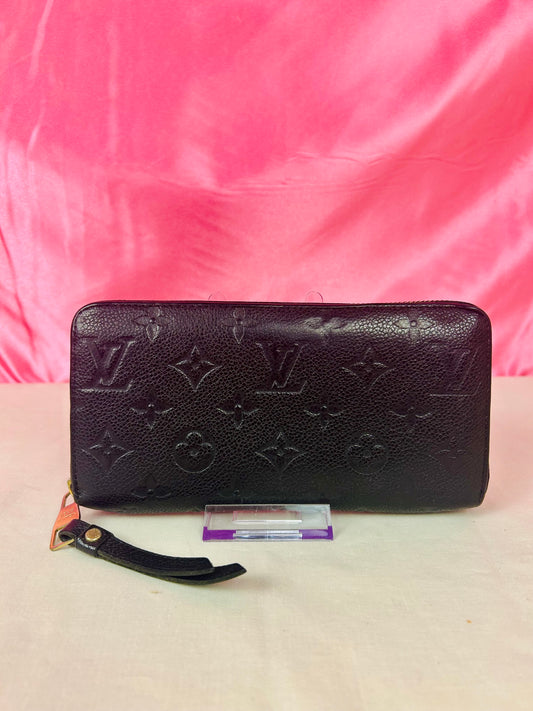 Black Empreinte Zippy Wallet