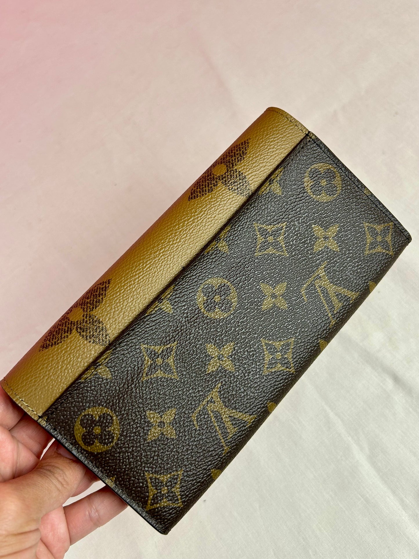 Reverse Monogram Sarah Wallet