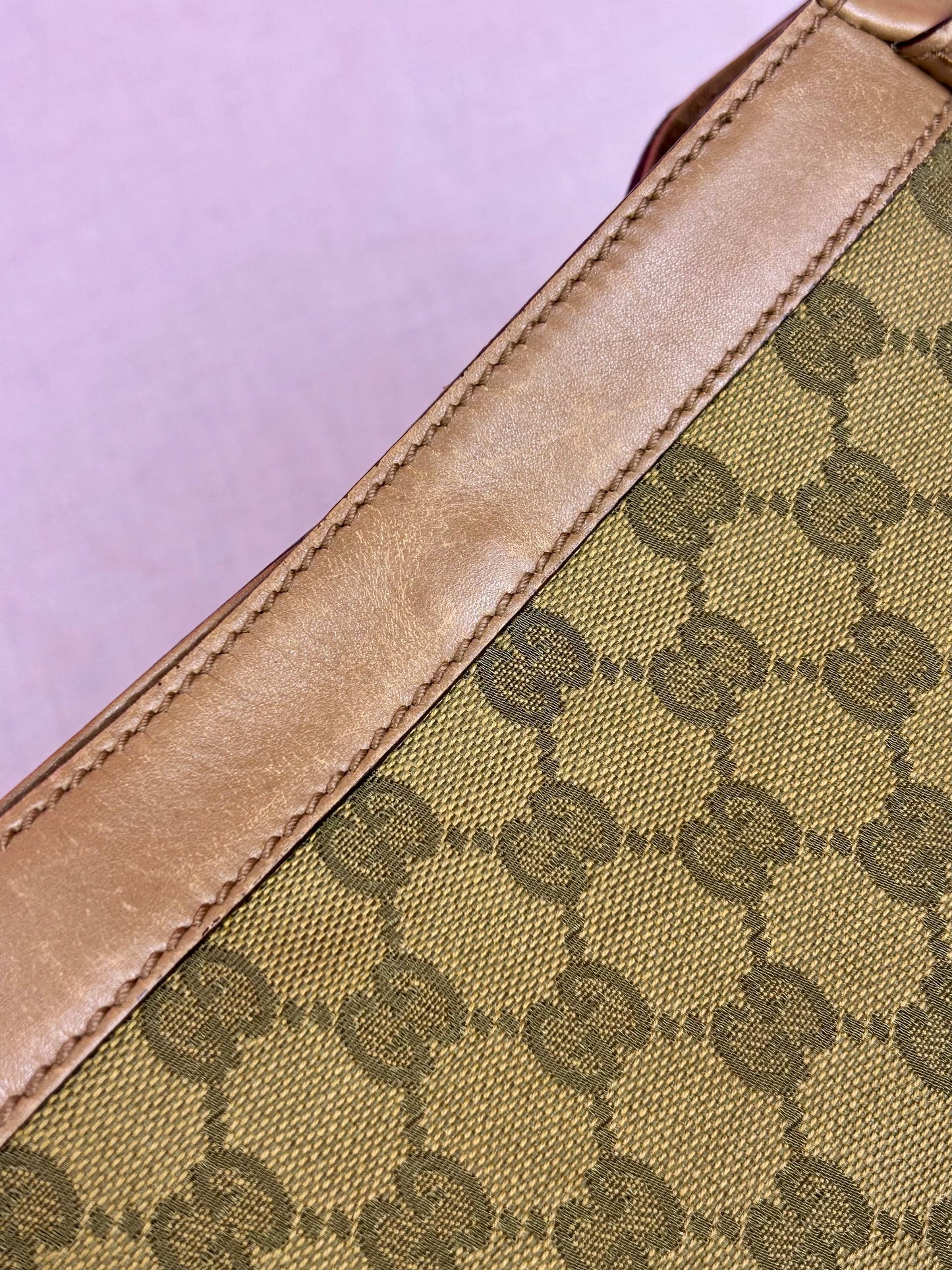 Braided Gucci Shoulder Bag