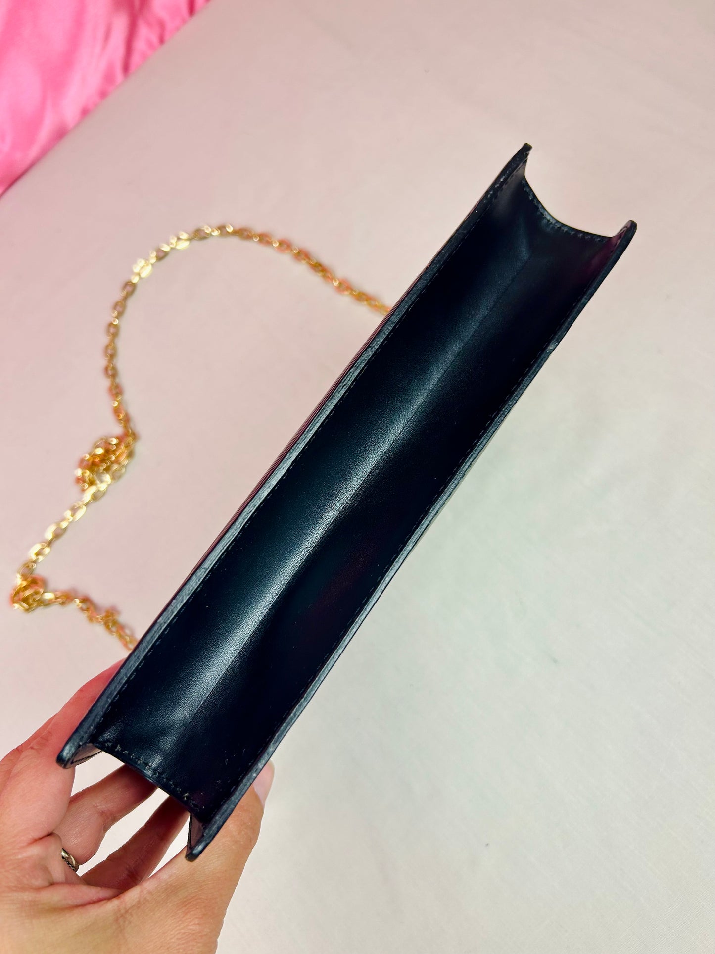 Black Epi Homme Clutch/Crossbody