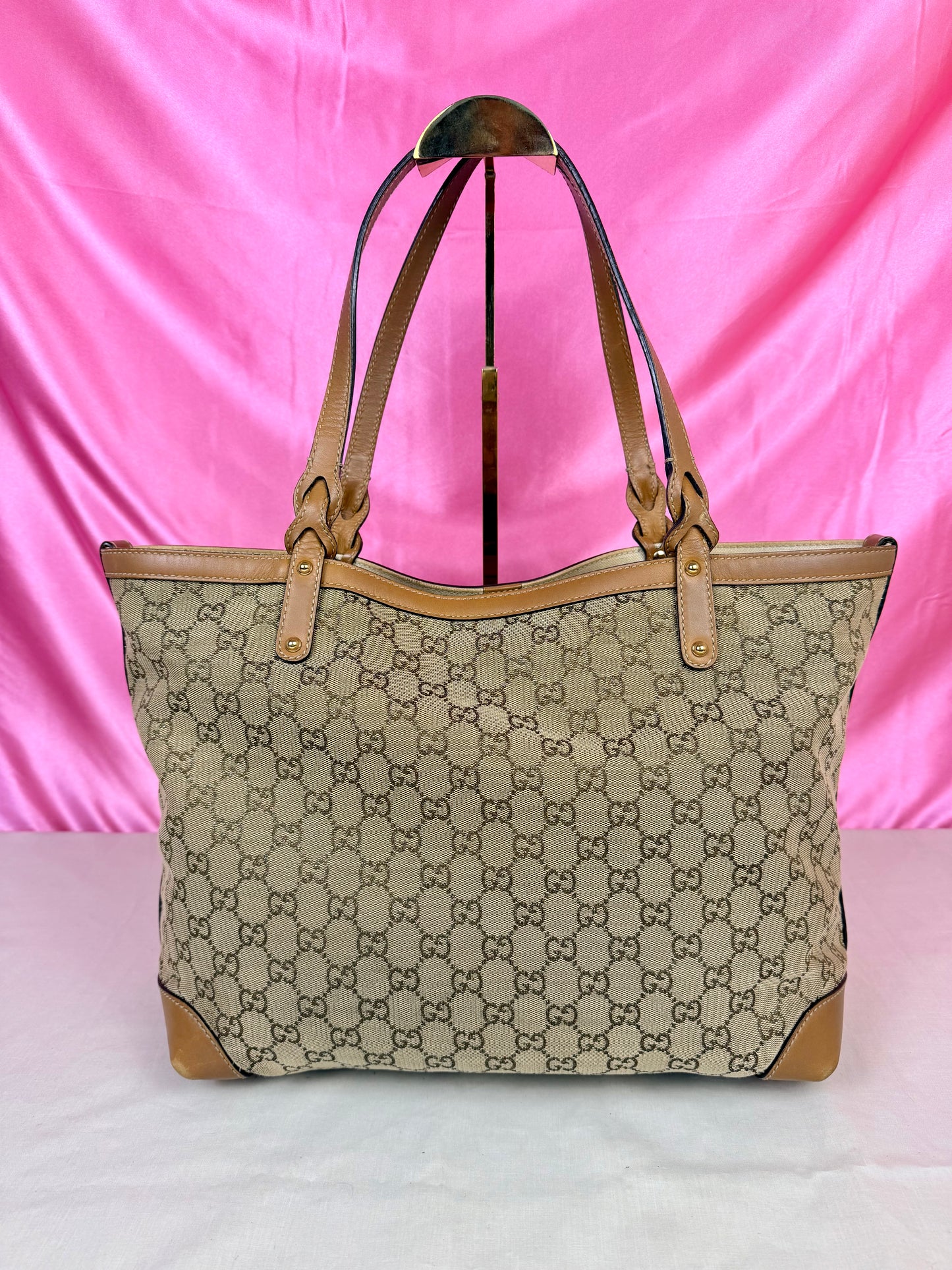 Brown Sparkle Gucci Tote