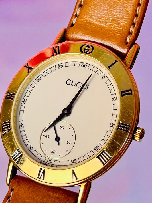 Gucci Vintage Leather Watch