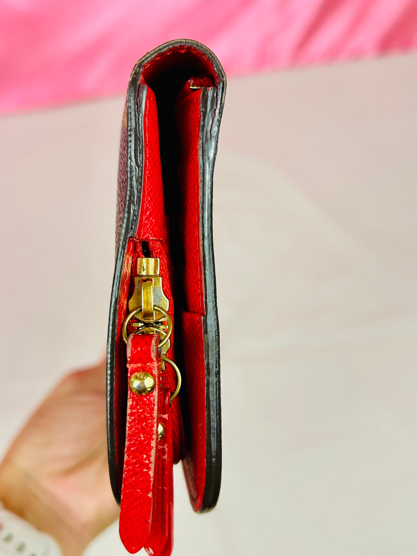 Insolaite Wallet Monogram/Red