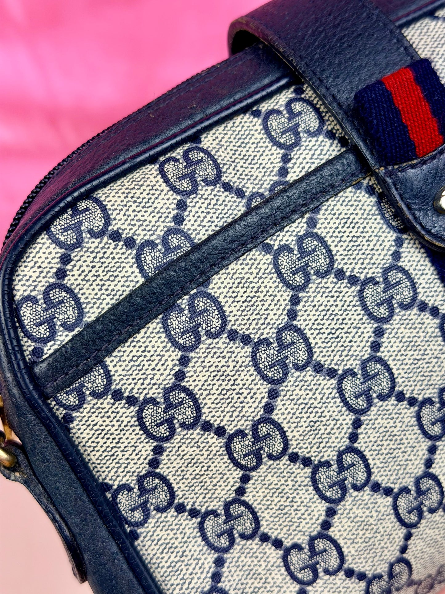 Navy Sherry Line Sling