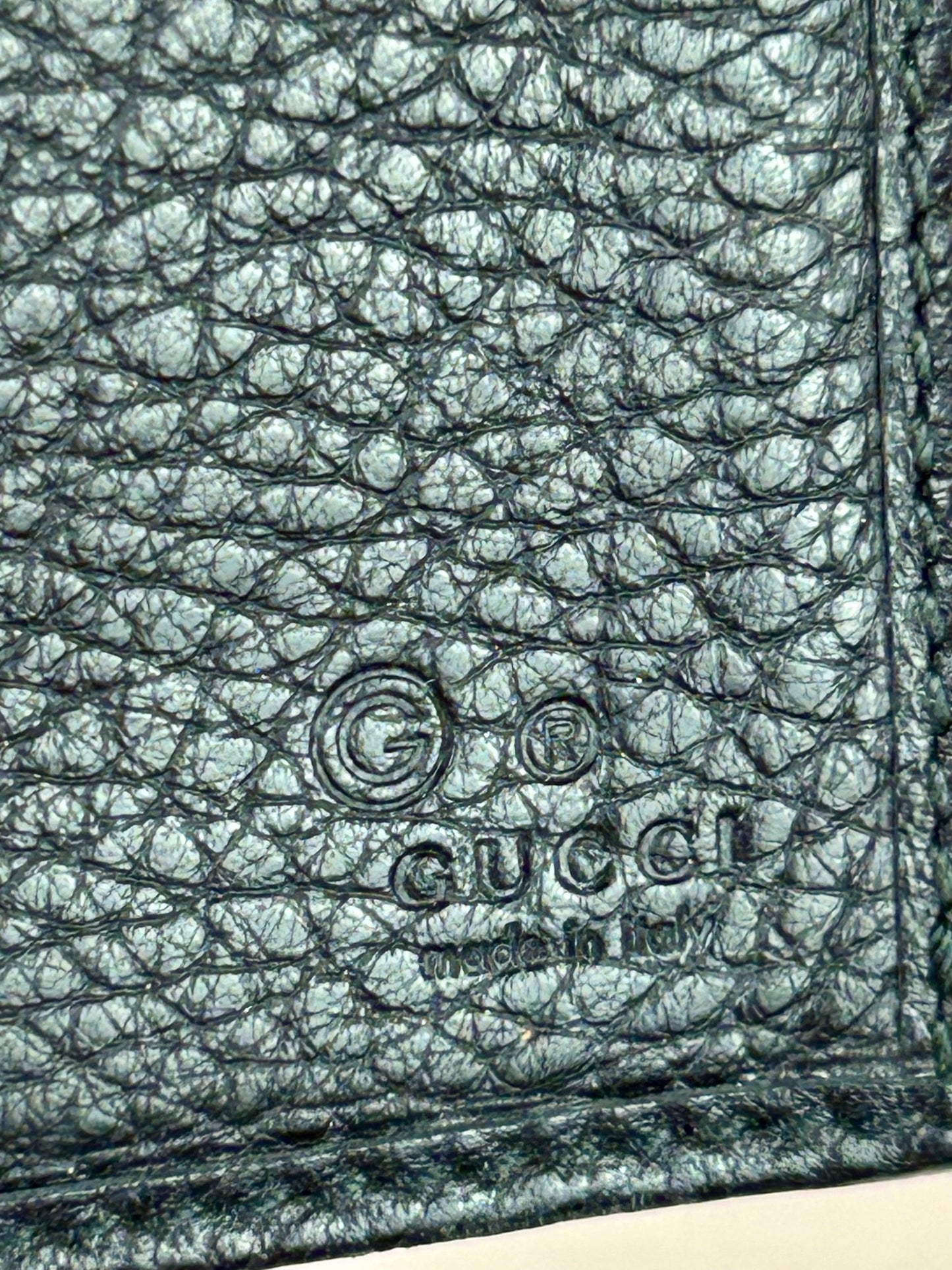 Black Gucci Organizer Wallet
