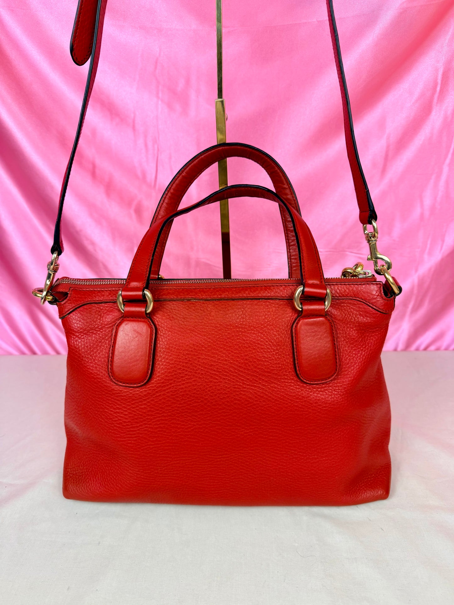 Red Gucci Soho Two-Way