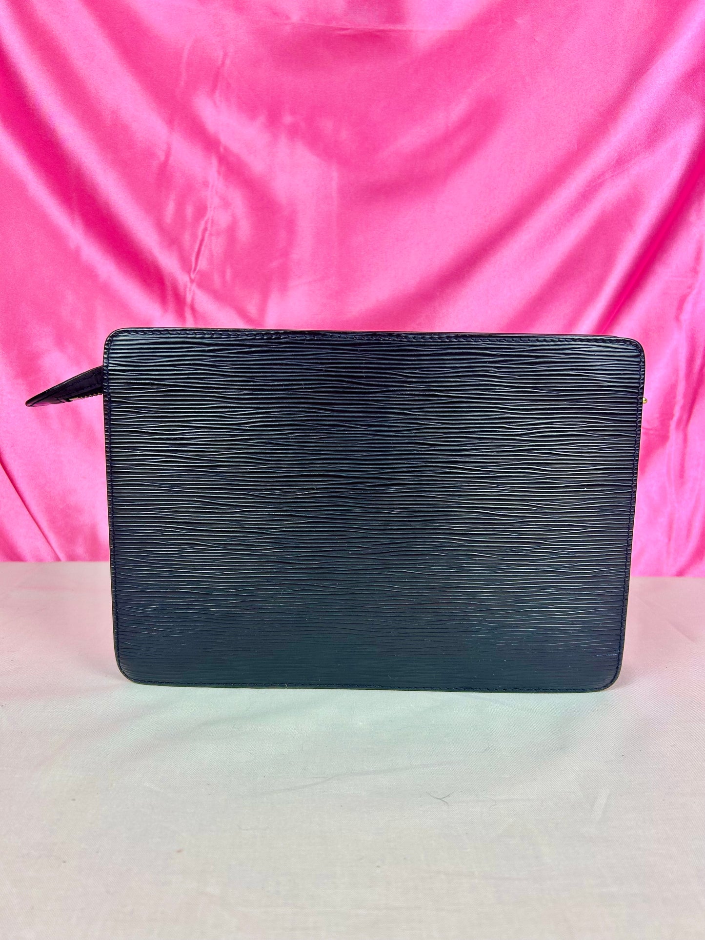 Black Epi Homme Clutch/Crossbody
