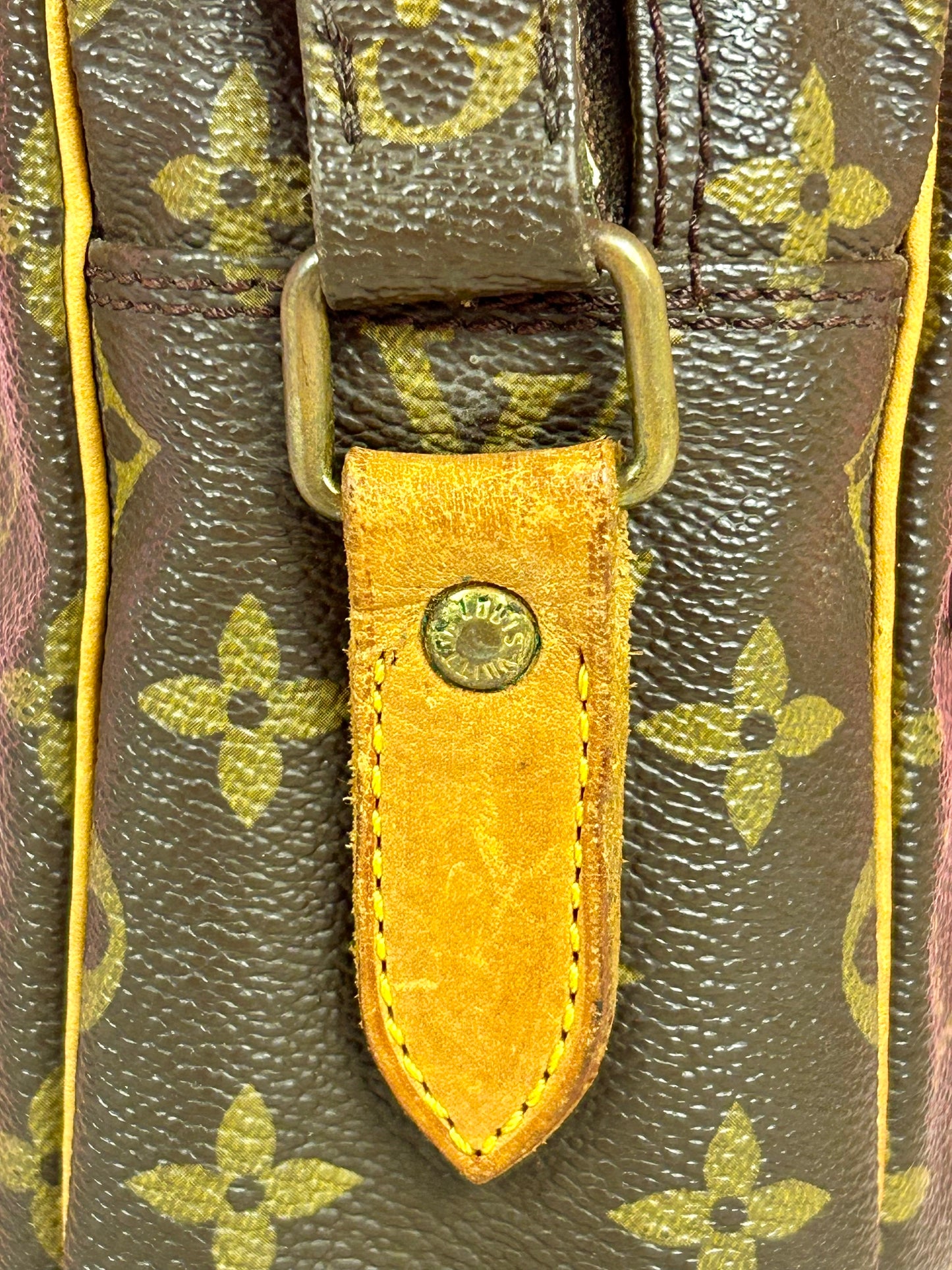 Large Vintage Rectangular Louis Vuitton