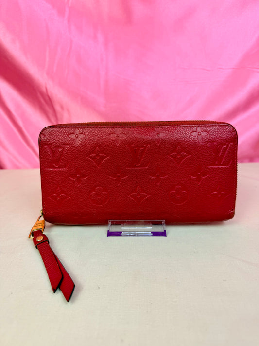 Hot Pink Emprinte Zippy Wallet