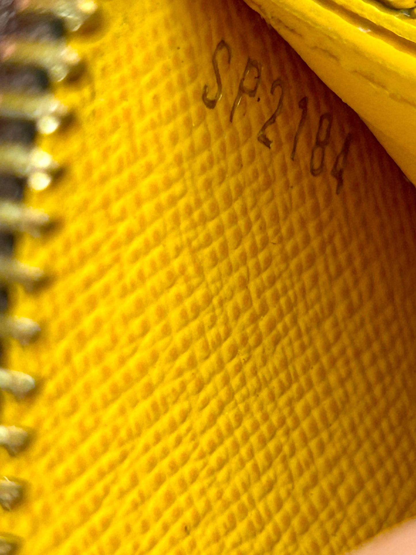 Louis Vuitton Clemence Wallet Monogram/Yellow