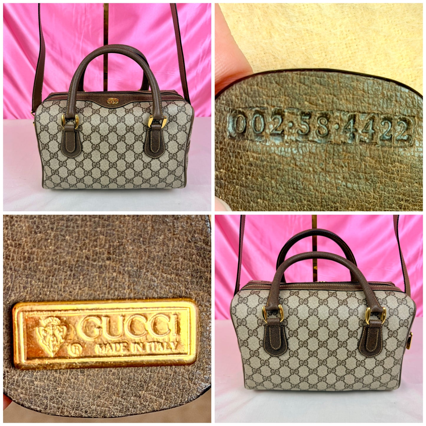 Vintage Gucci Boston Two-Way
